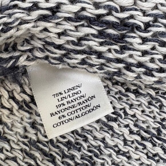 Ann Taylor Marled Linen Blend Knit Tunic Sweater, Size S - Picture 7 of 12